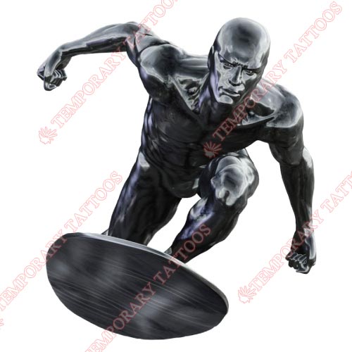 Silver Surfer Customize Temporary Tattoos Stickers NO.495
